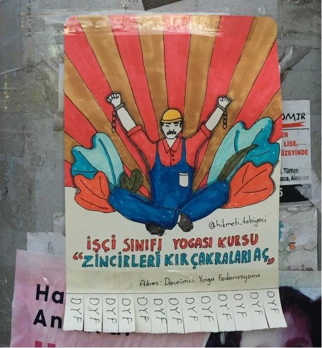 1 Mayıs Afişlerinde Mizahi Dokunuşlar: Çizimleri Kadar Sloganları da Güldürüyor!Proleter Koçu, Sendikal Olumlama... 2
